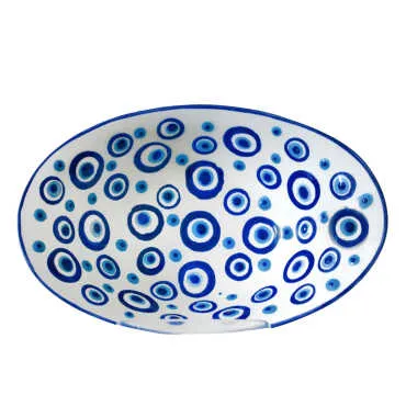 Nazar Temalı Kabartma Nazar Gondol Çerezlik 105X155X47 Mm - Standart - 2