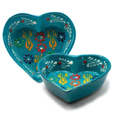 Dantel Altılı Kutulu Kalp Çerezlik - Standart - 3