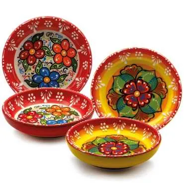 Custom Embossed 12 cm Snack Bowl 120x33 mm