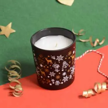 Colorful Glass Candle Set - 10