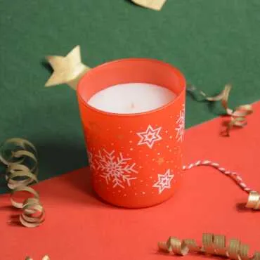 Colorful Glass Candle Set - 23