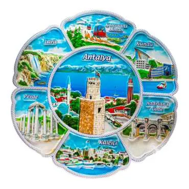 15 cm Antalya Polyester Plate