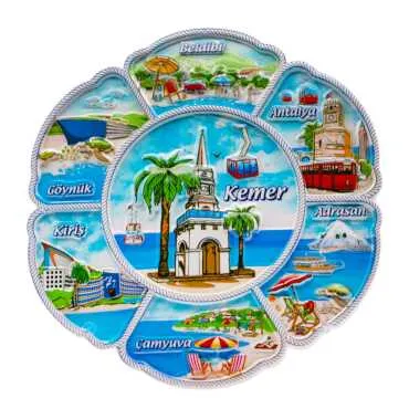 15 cm Kemer Polyester Plate