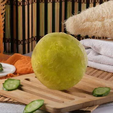 200 Gr.Salatalık Esanslı Kabak Lifli Vücut Bakım Sabunu  - Standart - 2