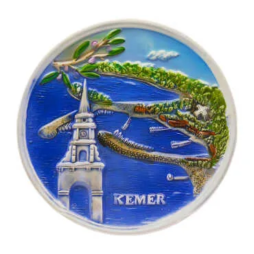 Kemer 16 cm Decorative Plate - Standart - 2