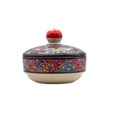 Special Embossed Small Box Sugar Bowl - 3