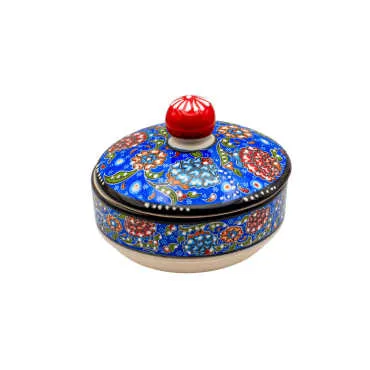 Special Embossed Small Box Sugar Bowl - 12