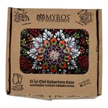 Toptan Myros 13 Cm Kabartma Kase (kutulu) - 3