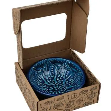 Toptan Myros 13 Cm Kabartma Kase (kutulu) - 8