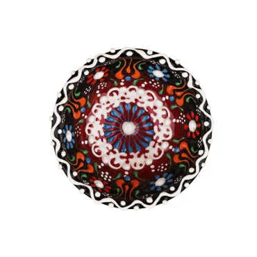 Wholesale Turkish Ceramic 8 Cm Lace Bowl - 10