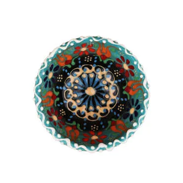Wholesale Turkish Ceramic 8 Cm Lace Bowl - 11