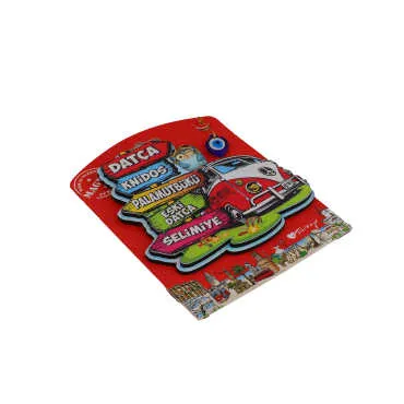 Toptan Datça Temalı Myros Kartonetli̇ Uv Ahşap Magnet - 9