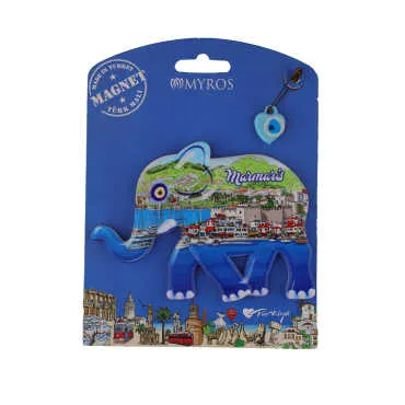 Toptan Marmaris Temalı Myros Kartonetli̇ Uv Ahşap Magnet - 7