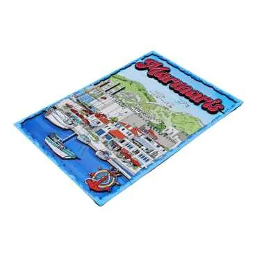 Marmaris Themed Wooden Customised Door Sign Board 200x290 Mm - 13