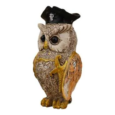 Wholesale Polyester Owl 8 cm Set of 4 - 12