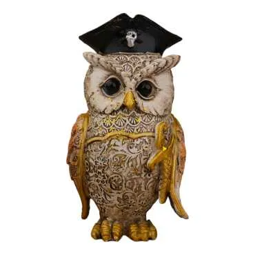 Wholesale Polyester Owl 8 cm Set of 4 - 25