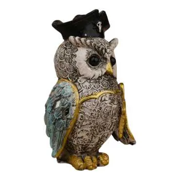Wholesale Polyester Owl 8 cm Set of 4 - 27