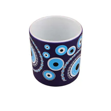 Evil Eye Themed Ceramic Custom Printed Mug - 5