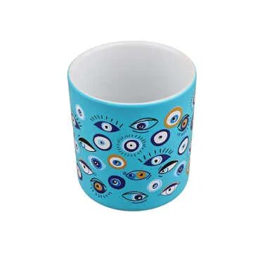 Evil Eye Themed Ceramic Custom Printed Mug - 4
