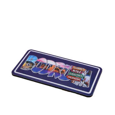 Wholesale Bodrum Themed Embossed PVC Refrigerator Magnet 60x120 mm - 12