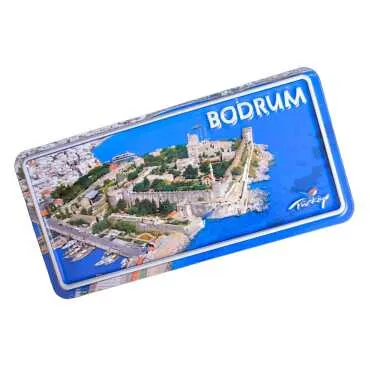 Wholesale Bodrum Themed Embossed PVC Refrigerator Magnet 60x120 mm - 11