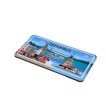 Toptan İstanbul Temalı Kabartmalı Pvc Baskı Magnet - 16