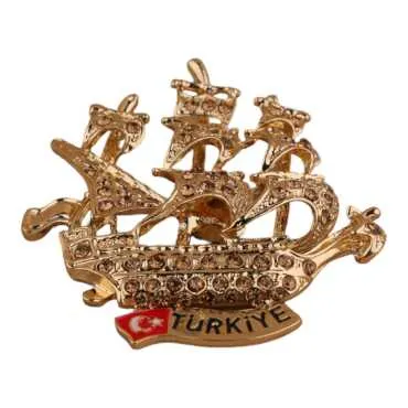 Turkey Themed Metal Fridge Magnet - 36