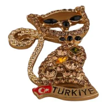 Turkey Themed Metal Fridge Magnet - 39
