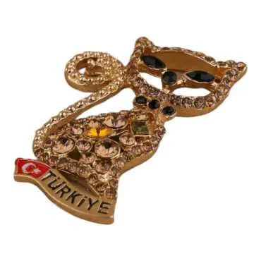 Turkey Themed Metal Fridge Magnet - 103