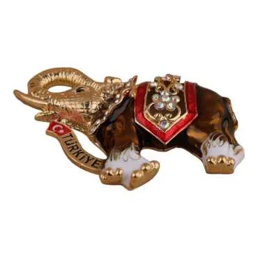 Turkey Themed Metal Fridge Magnet - 40