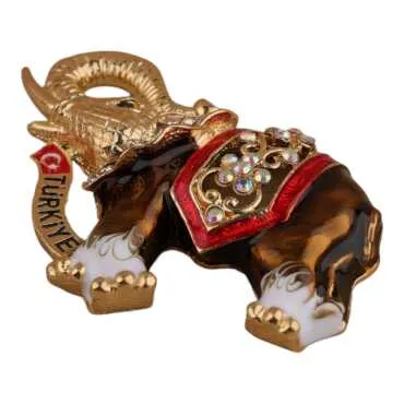 Turkey Themed Metal Fridge Magnet - 104