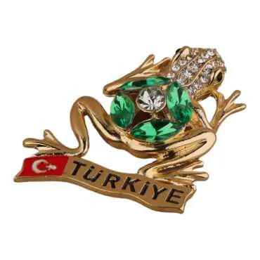Turkey Themed Metal Fridge Magnet - 105