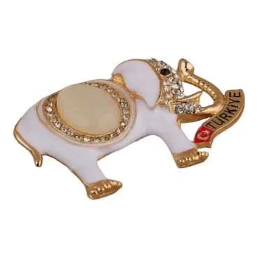 Turkey Themed Metal Fridge Magnet - 107