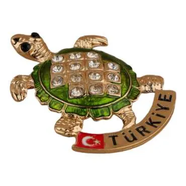Turkey Themed Metal Fridge Magnet - 111