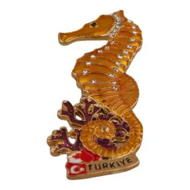 Turkey Themed Metal Fridge Magnet - 48