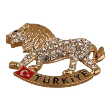 Turkey Themed Metal Fridge Magnet - 61