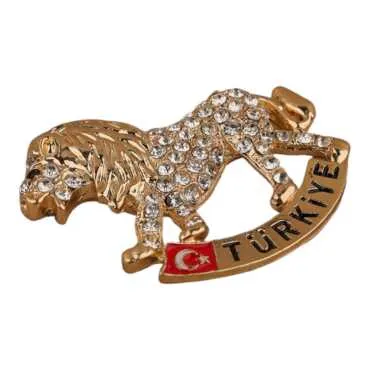 Turkey Themed Metal Fridge Magnet - 125