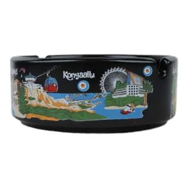 Wholesale Antalya Themed Traditional Large Ashtray 100*40 mm - 10