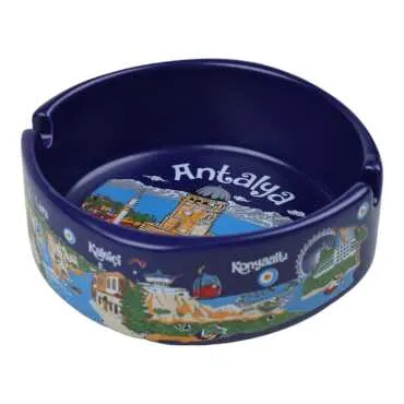 Wholesale Antalya Themed Traditional Large Ashtray 100*40 mm - 15
