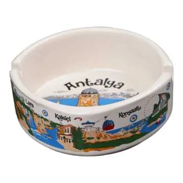 Wholesale Antalya Themed Traditional Large Ashtray 100*40 mm - 16
