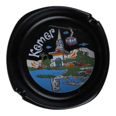 Wholesale Kemer Themed Large Traditional Ashtray 100x40 mm - 3