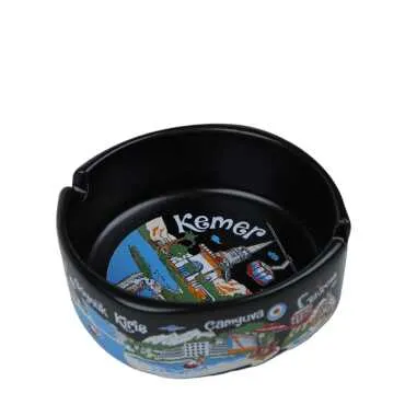 Wholesale Kemer Themed Large Traditional Ashtray 100x40 mm - 16