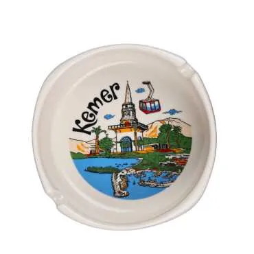 Wholesale Kemer Themed Large Traditional Ashtray 100x40 mm - 2