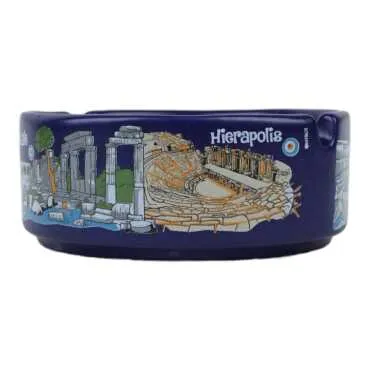 Wholesale Pamukkale Themed Large Ashtray 100*40 mm - 11