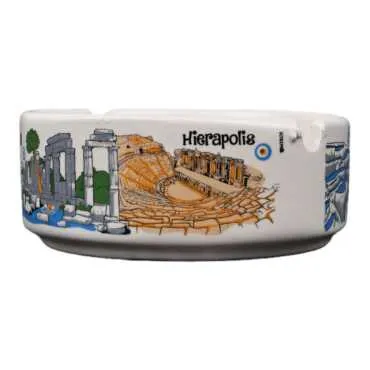 Wholesale Pamukkale Themed Large Ashtray 100*40 mm - 8