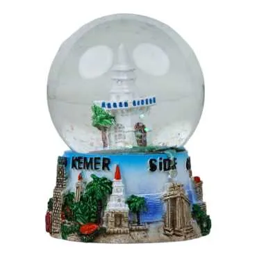 Antalya Region Themed Polyester Snowglobe 45 Mm - Standart - 5