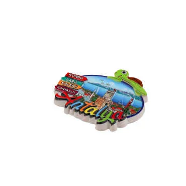 Antalya Themed Polyester Printed Fridge Magnet - 8
