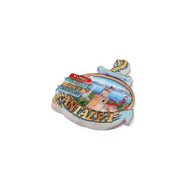 Antalya Themed Polyester Printed Fridge Magnet - 15