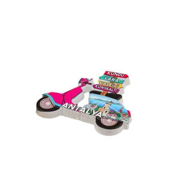 Antalya Themed Polyester Printed Fridge Magnet - 14