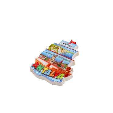 Antalya Themed Polyester Printed Fridge Magnet - 13